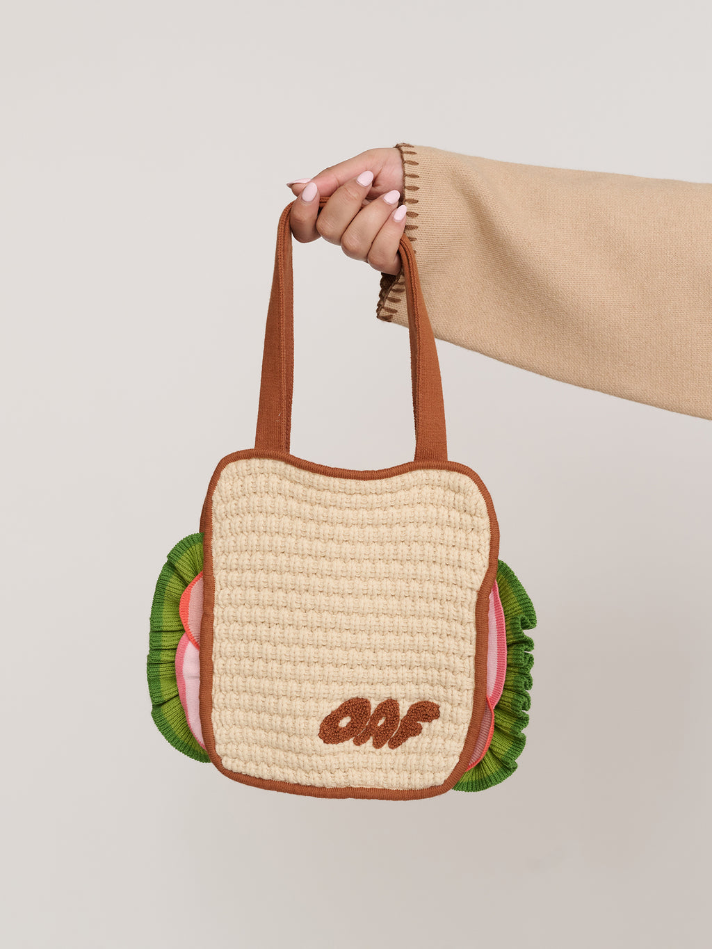 Lazy Loaf Crochet Style Bag