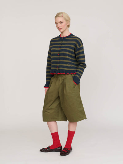 model:Emmie wears size S and is 5’6”