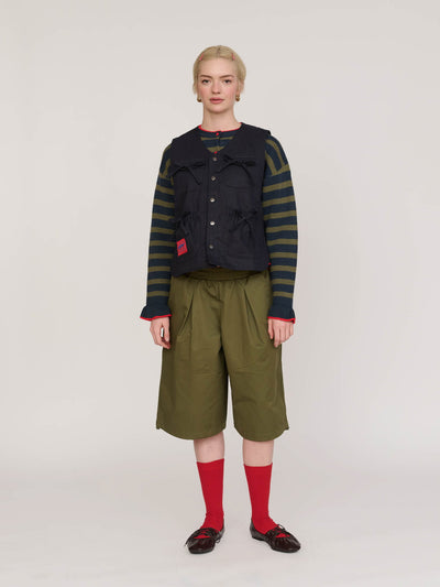 model:Emmie wears size S and is 5’6”