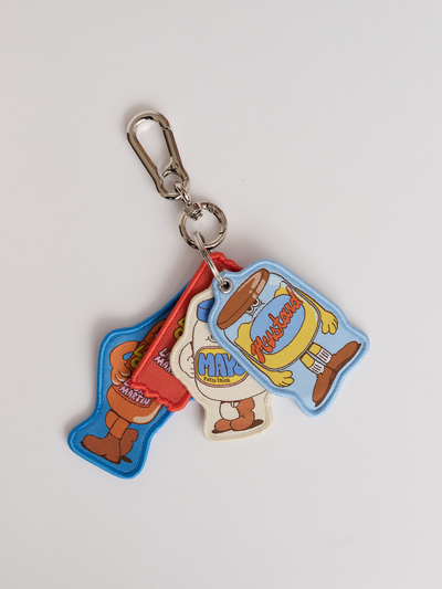 LO x Lauren Martin Condiments Keyring