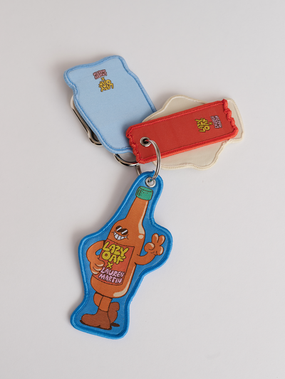 LO x Lauren Martin Condiments Keyring