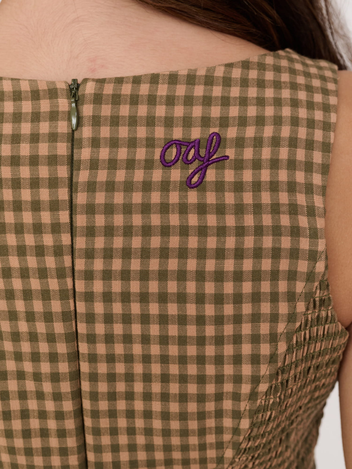 Check & Stars Mini Dress