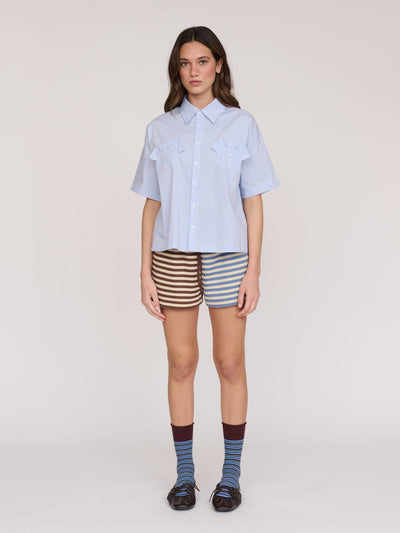 model:Azul wears size S and is 5’8”