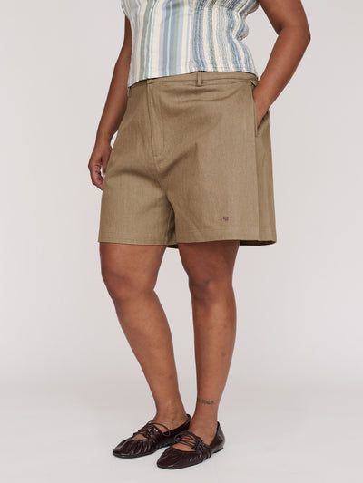 Box Pleats Shorts