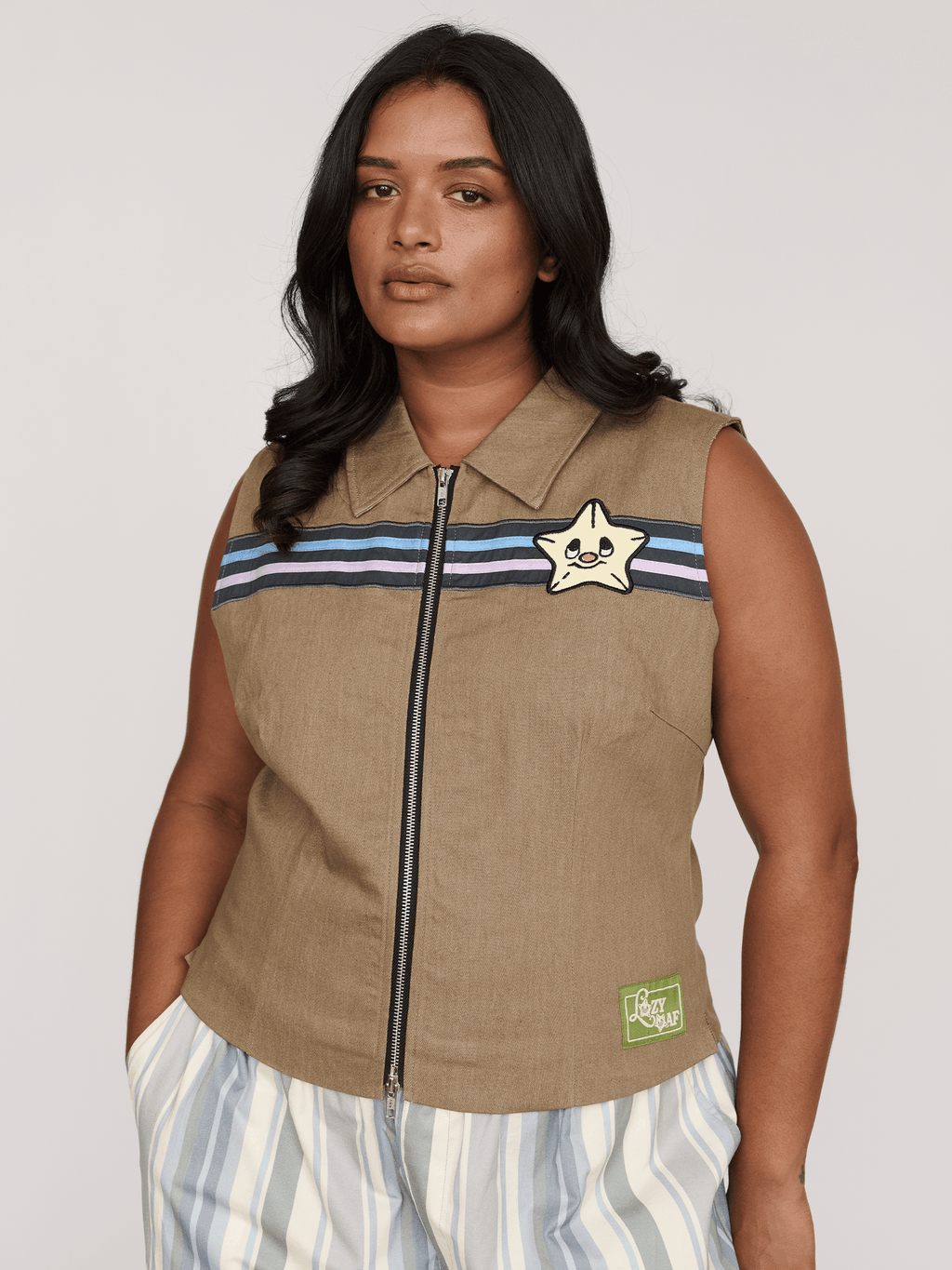 collection-curve, model:Sha wears size XXL and is 5’9”, collection-curve-tops
