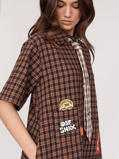 lazy oaf shirt dress Monchhichi Shirt Dress