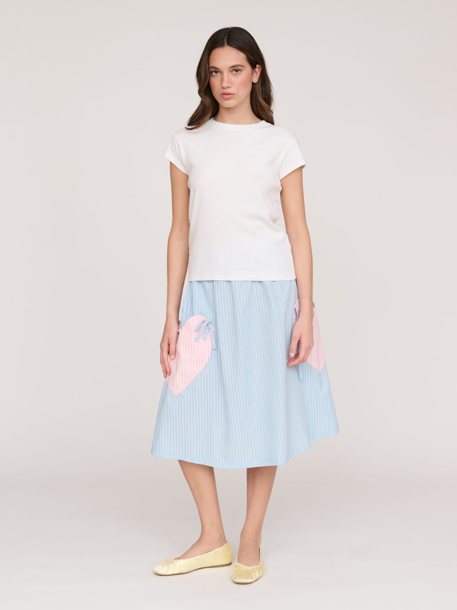 Striped Heartbreaker Skirt – Lazy Oaf