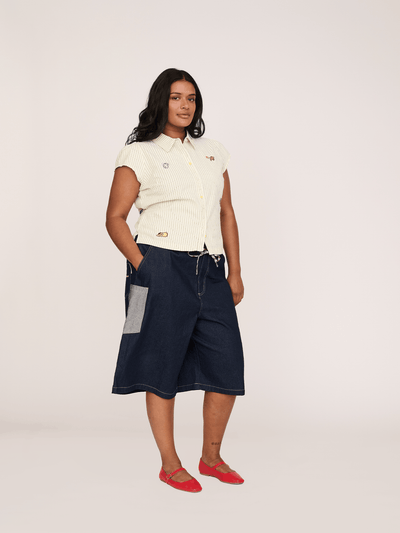 model:Sha wears size 18 and is 5’9”