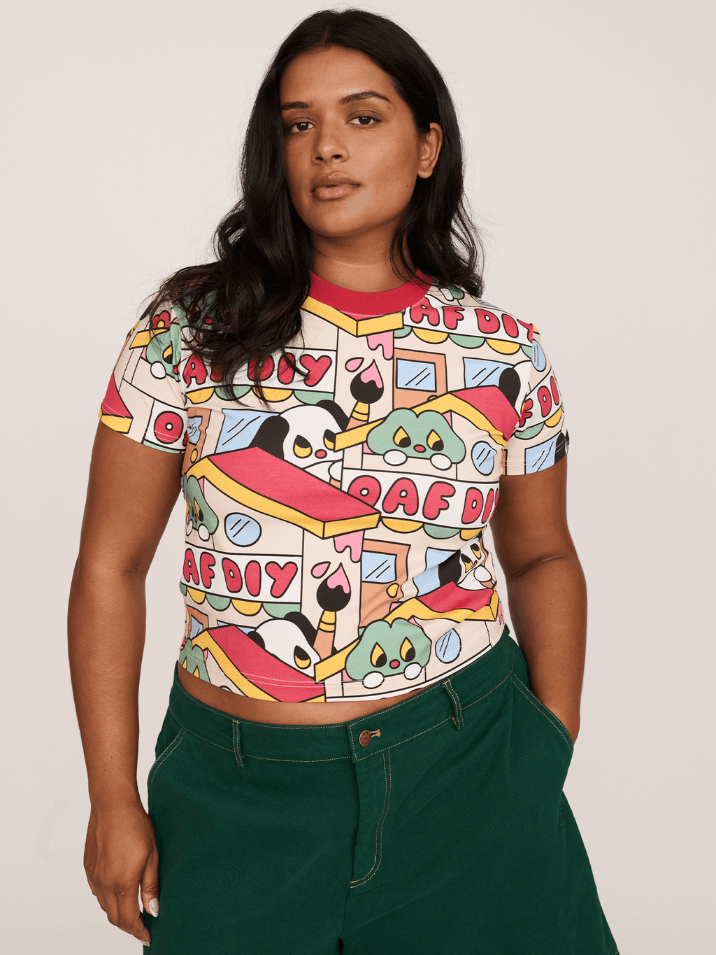 model:Sha wears size XXL and is 5’9”