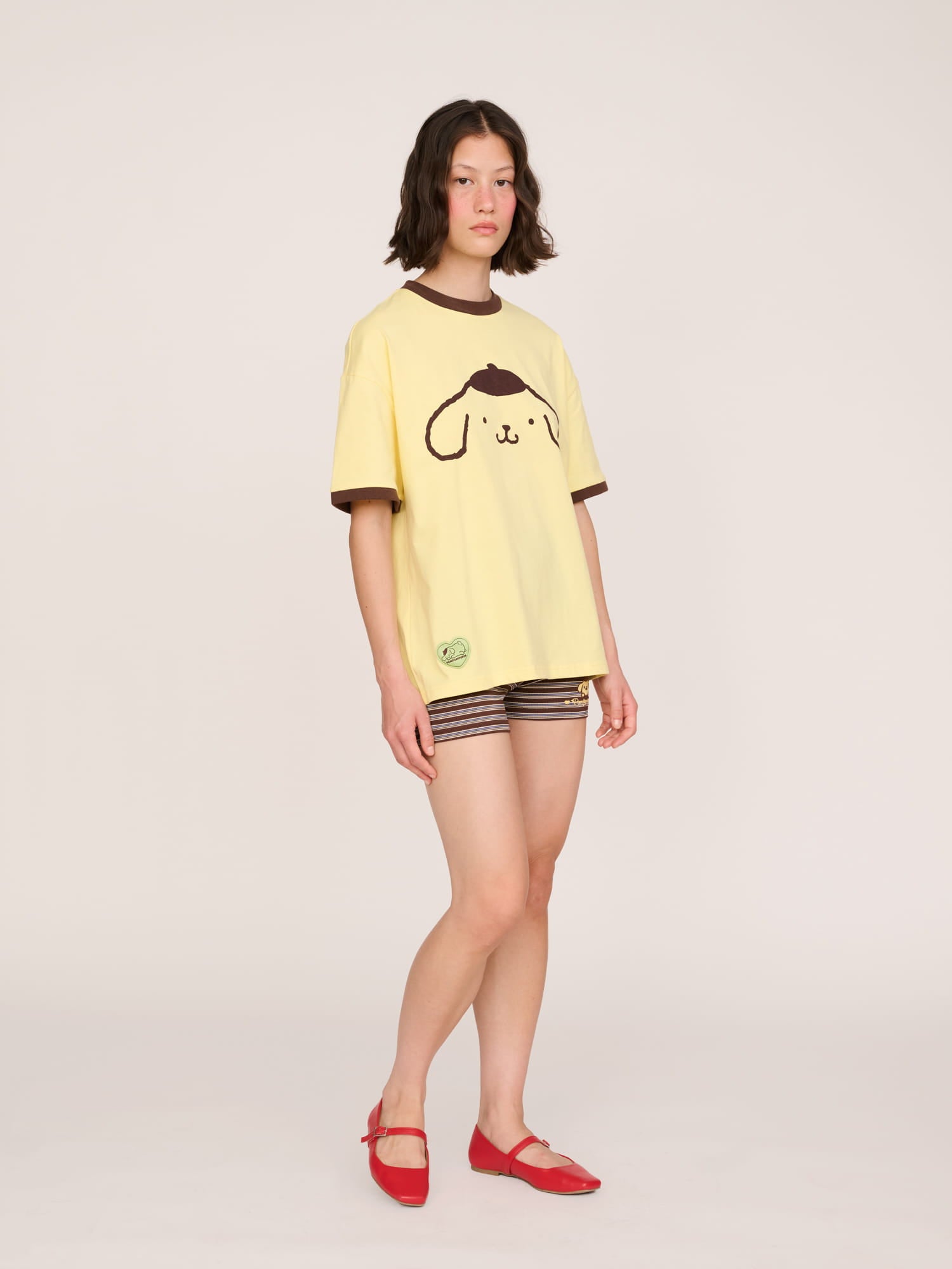Pompompurin Face T-shirt - PRE-ORDER SHIPS FROM MID AUGUST – Lazy Oaf