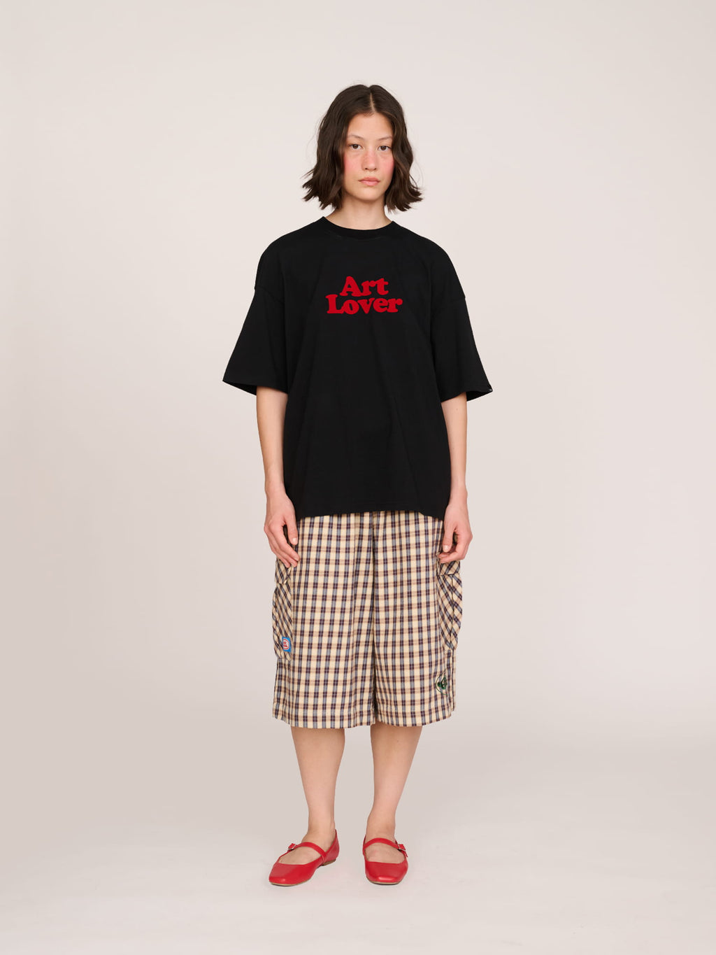 model:Jess wears size S and is 5’7”
