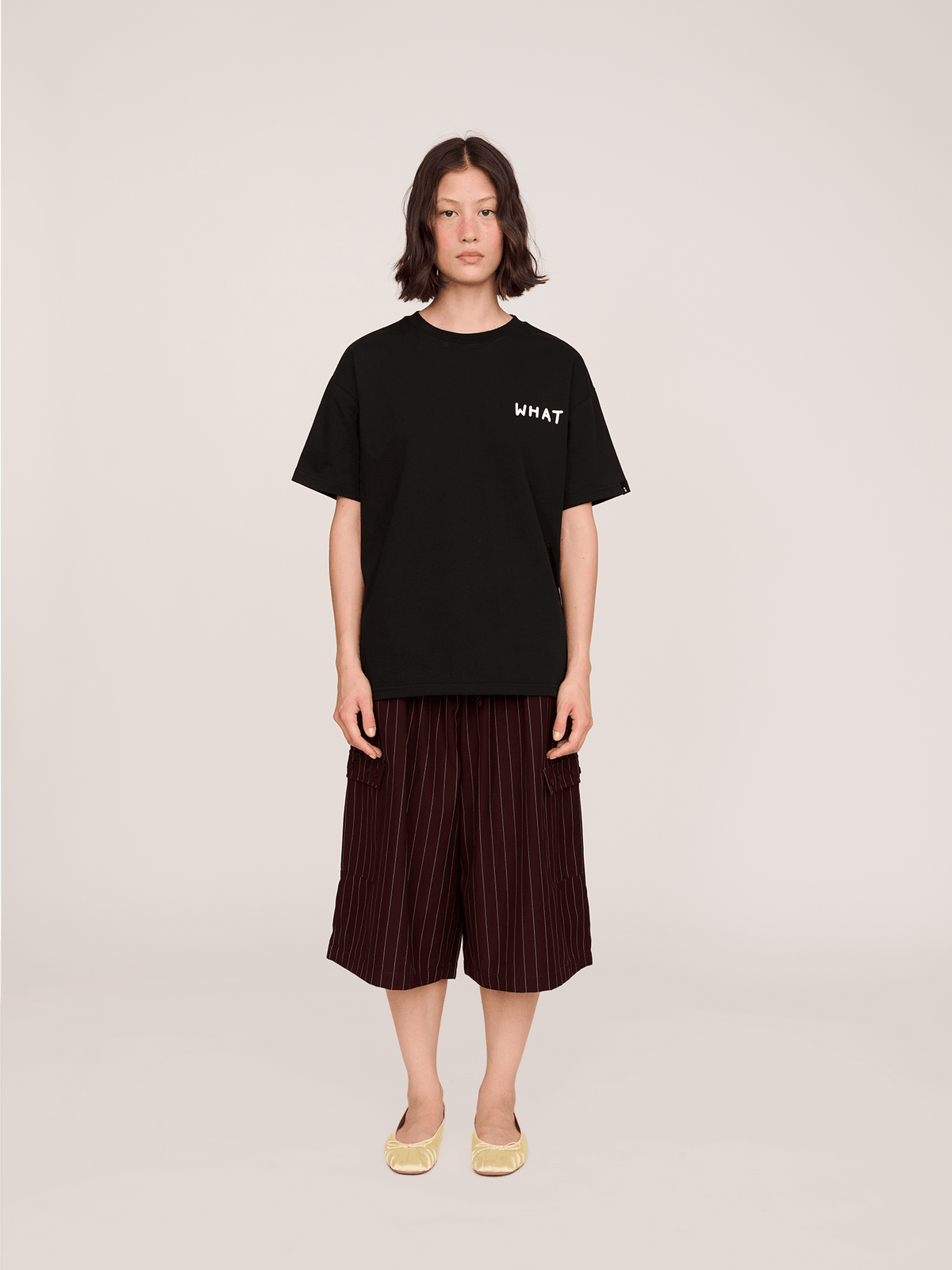 model:Jess wears size S and is 5’7”
