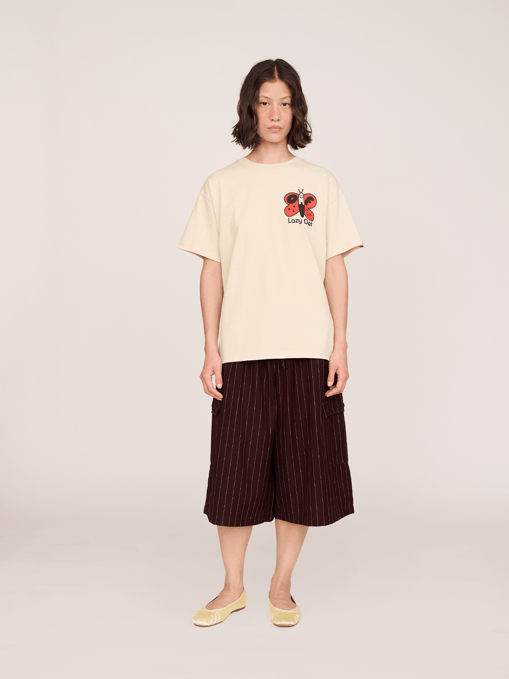model:Jess wears size S and is 5’7”