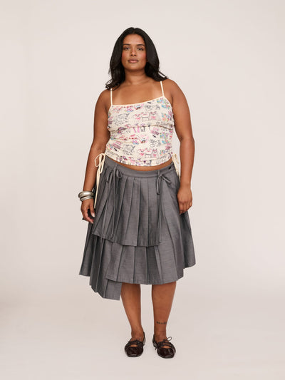 model:Sha wears size XXL and is 5’9”
