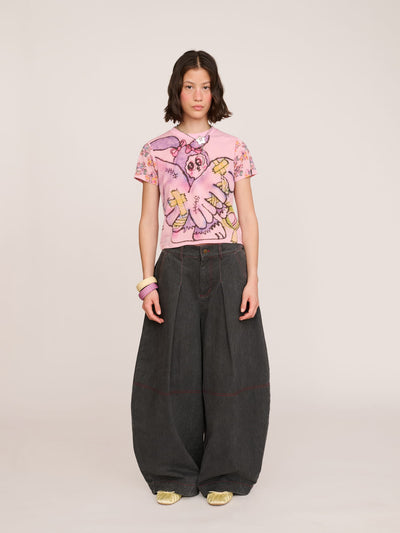  model:Jess wears size S and is 5’7”