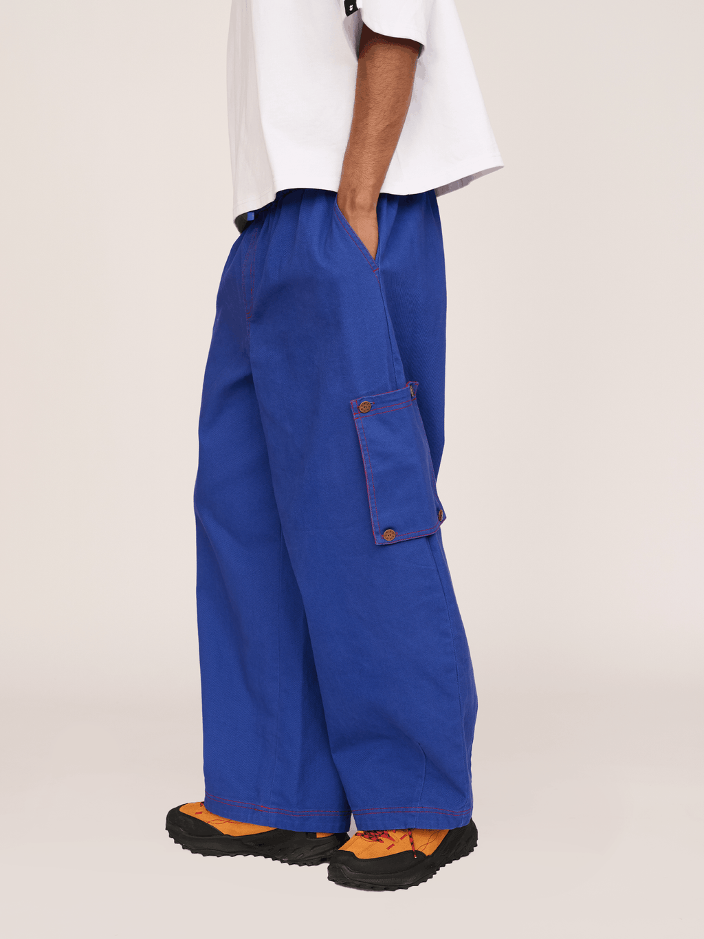 Bev Utility Barrel Trousers - Shipping From 04/08
