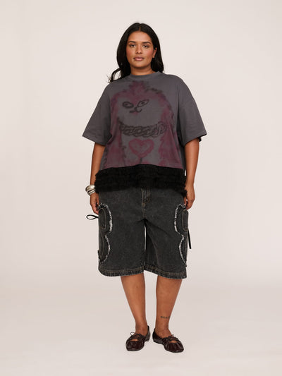 model:Sha wears size XXL and is 5’9”