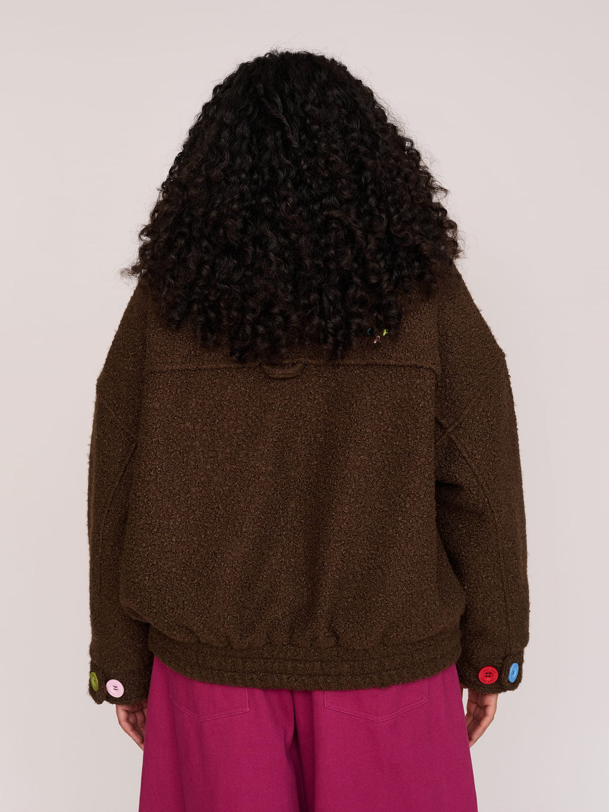 model:Elena wears size XXL and is 5’10”