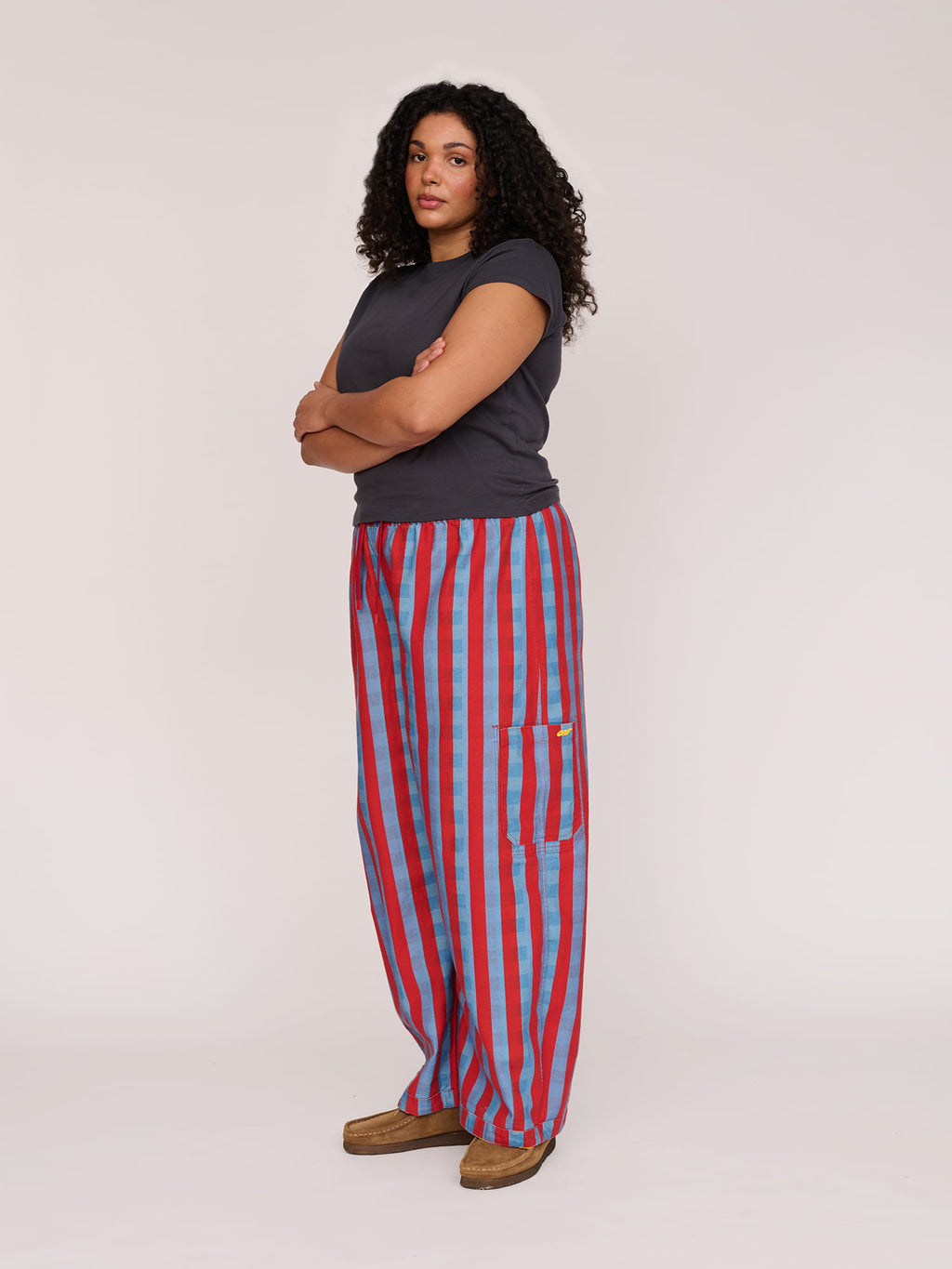 model:Elena wears size XXL and is 5’10”