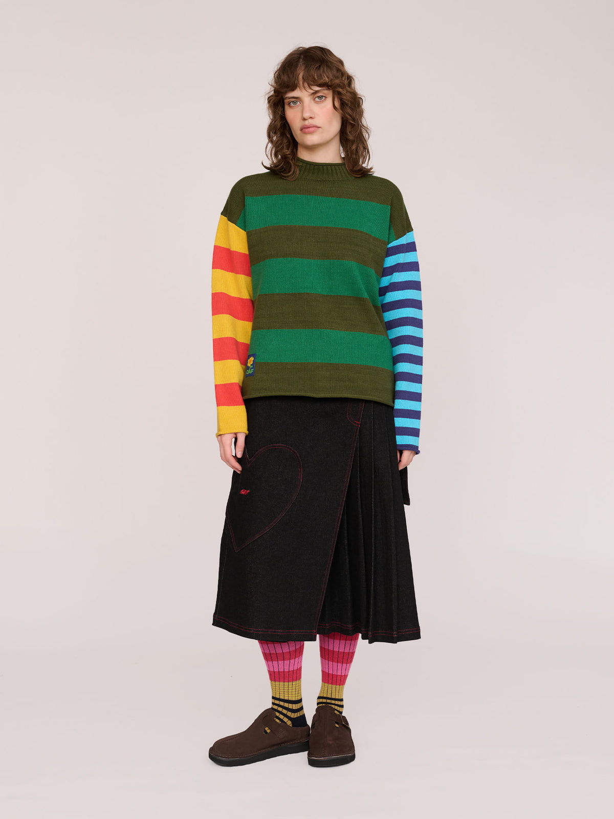 model:Ines wears size S and is 5’8”