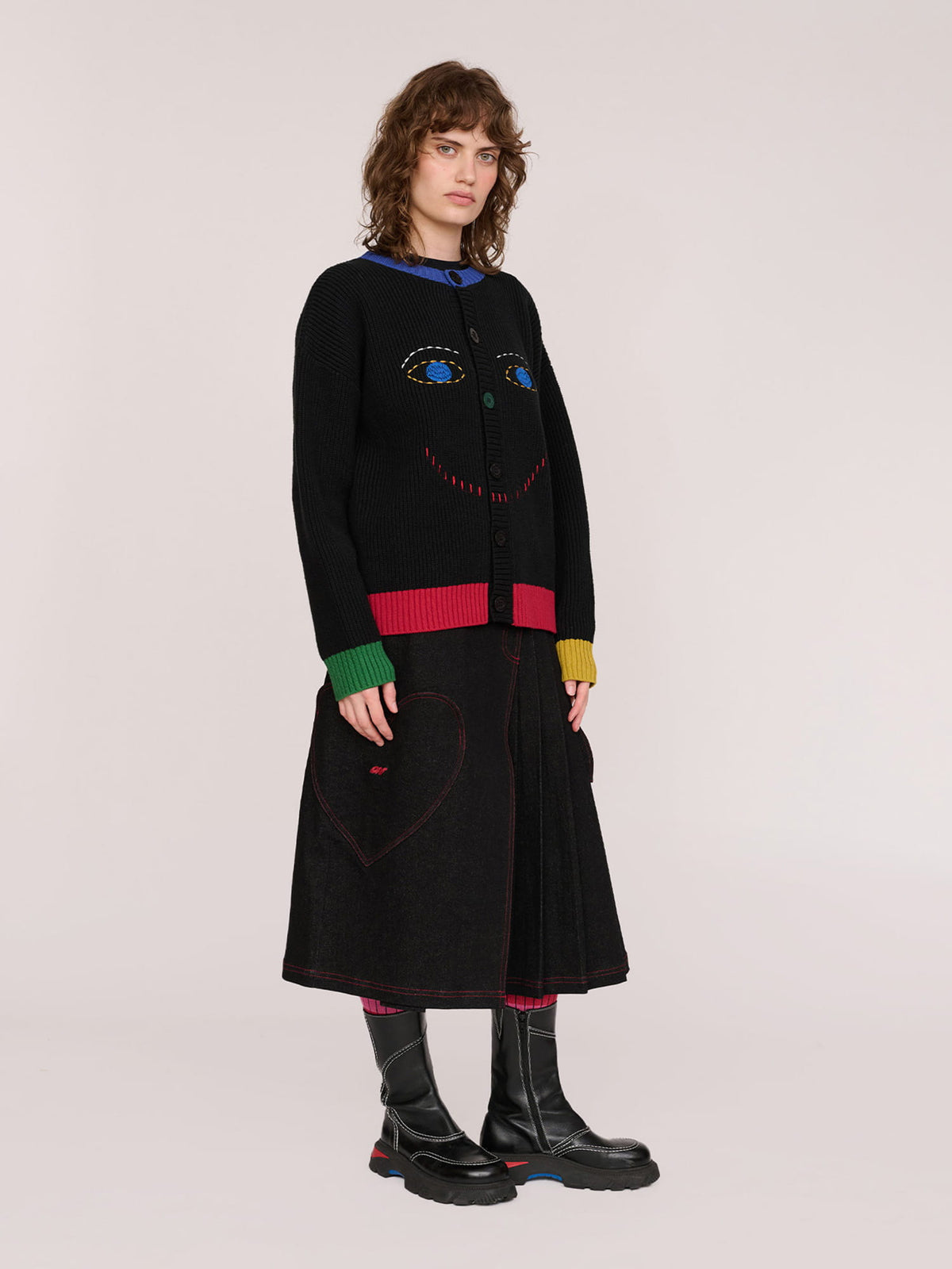 model:Ines wears size S and is 5’8”
