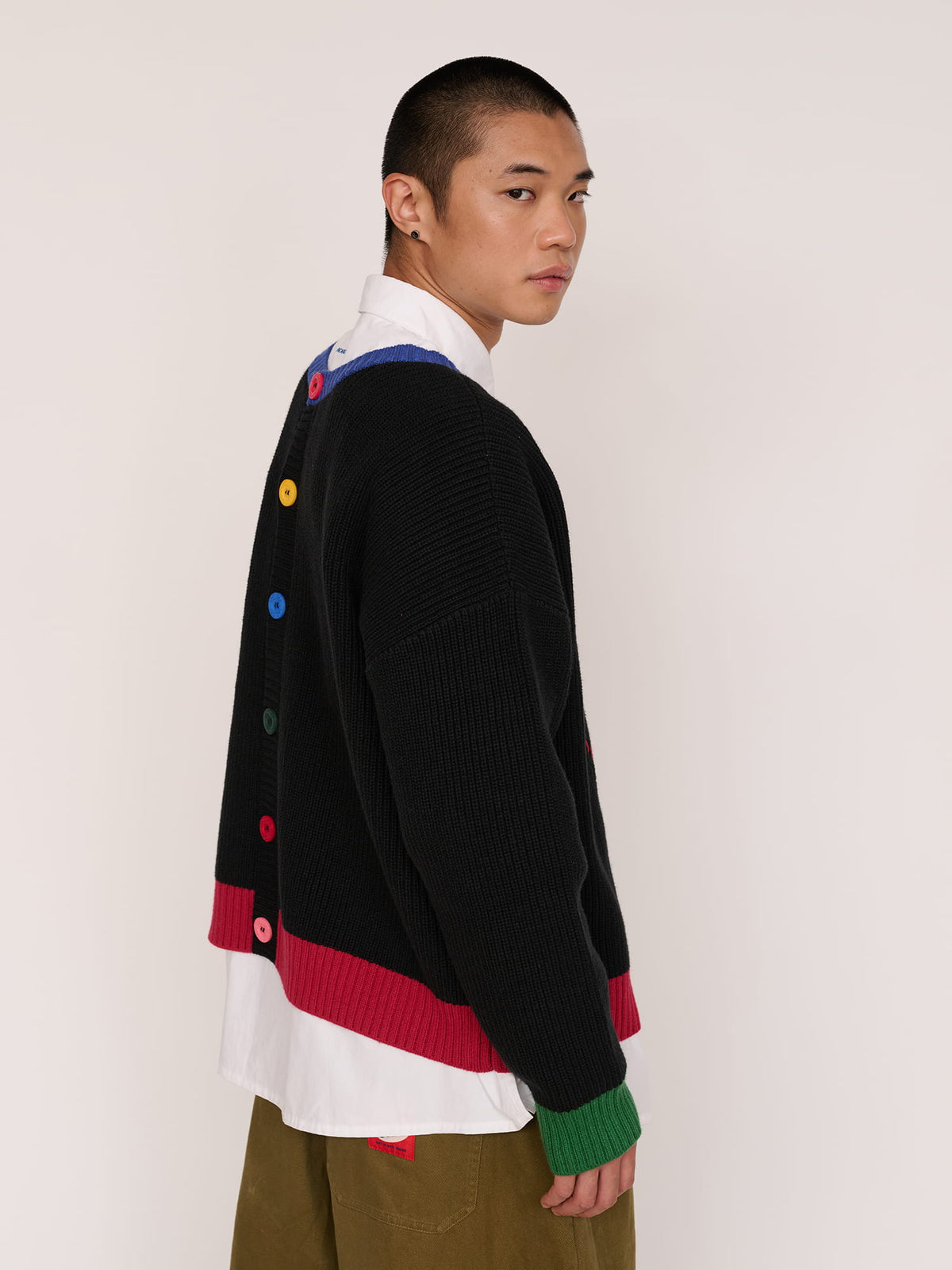 Wrong Way Round Reversible Knit Cardigan
