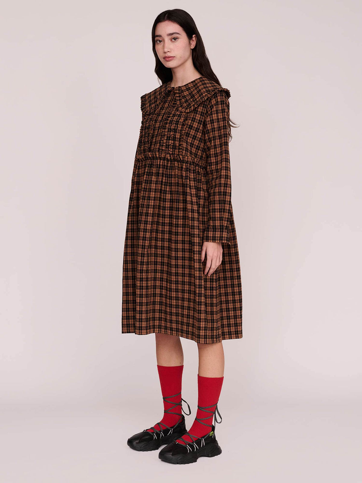 Emotions Check Midi Dress