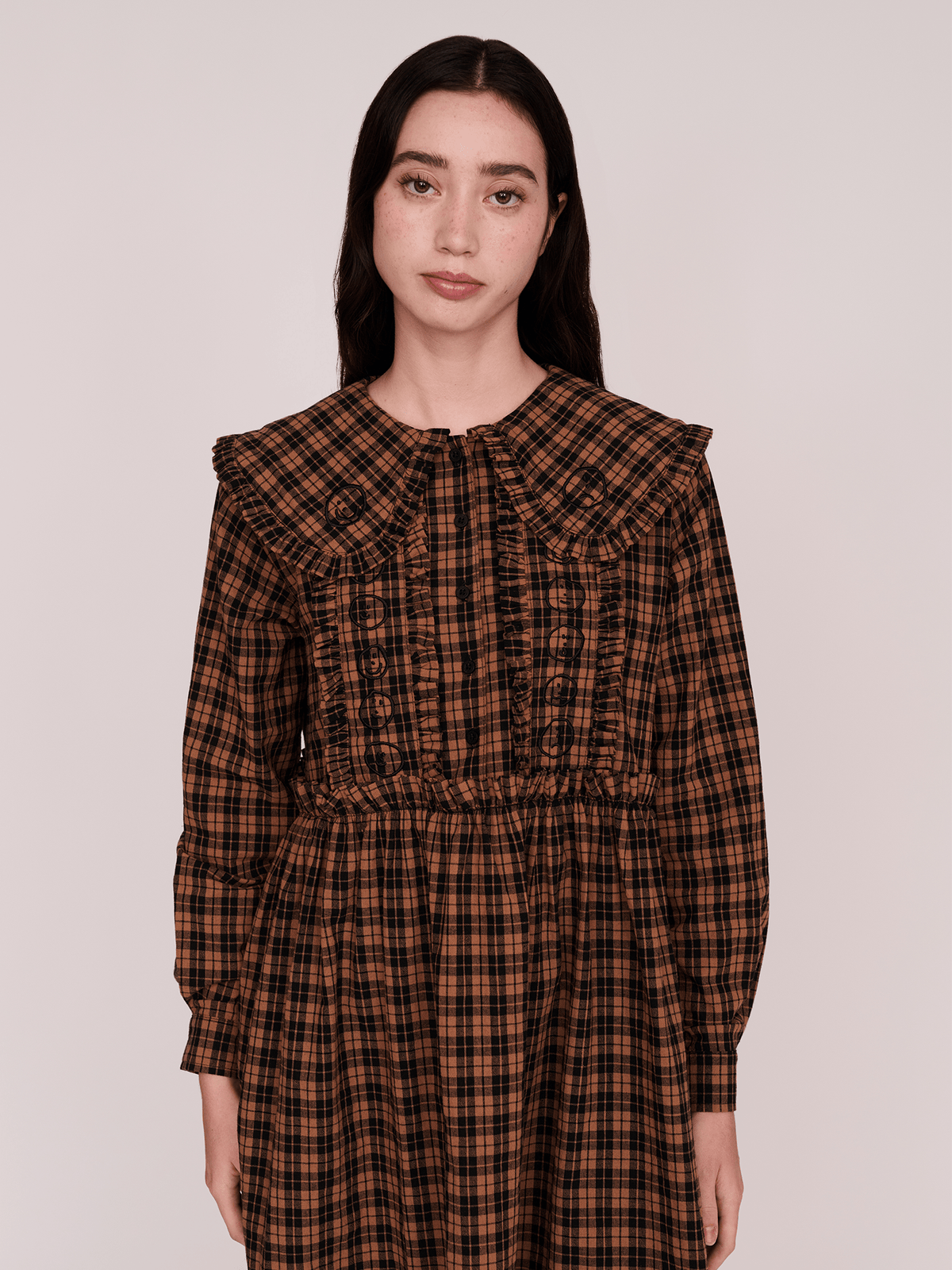 Emotions Check Midi Dress