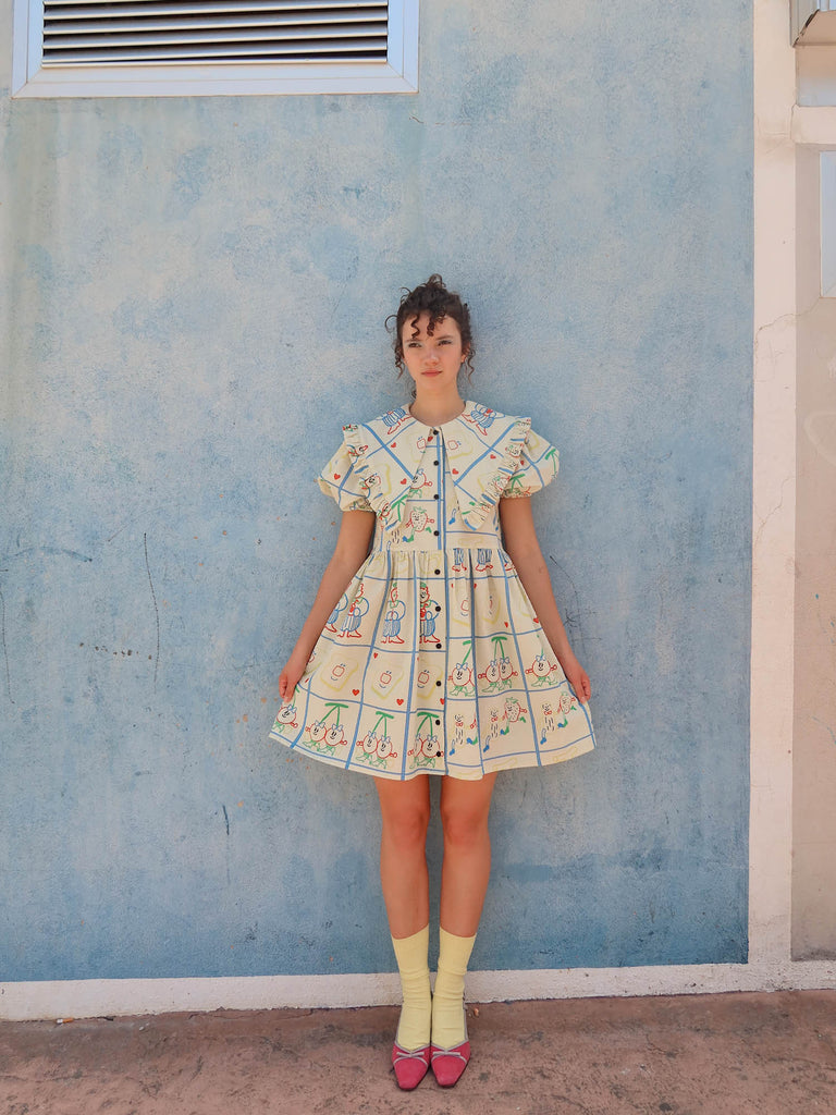 Magic Trick Ruffle Dress – Lazy Oaf