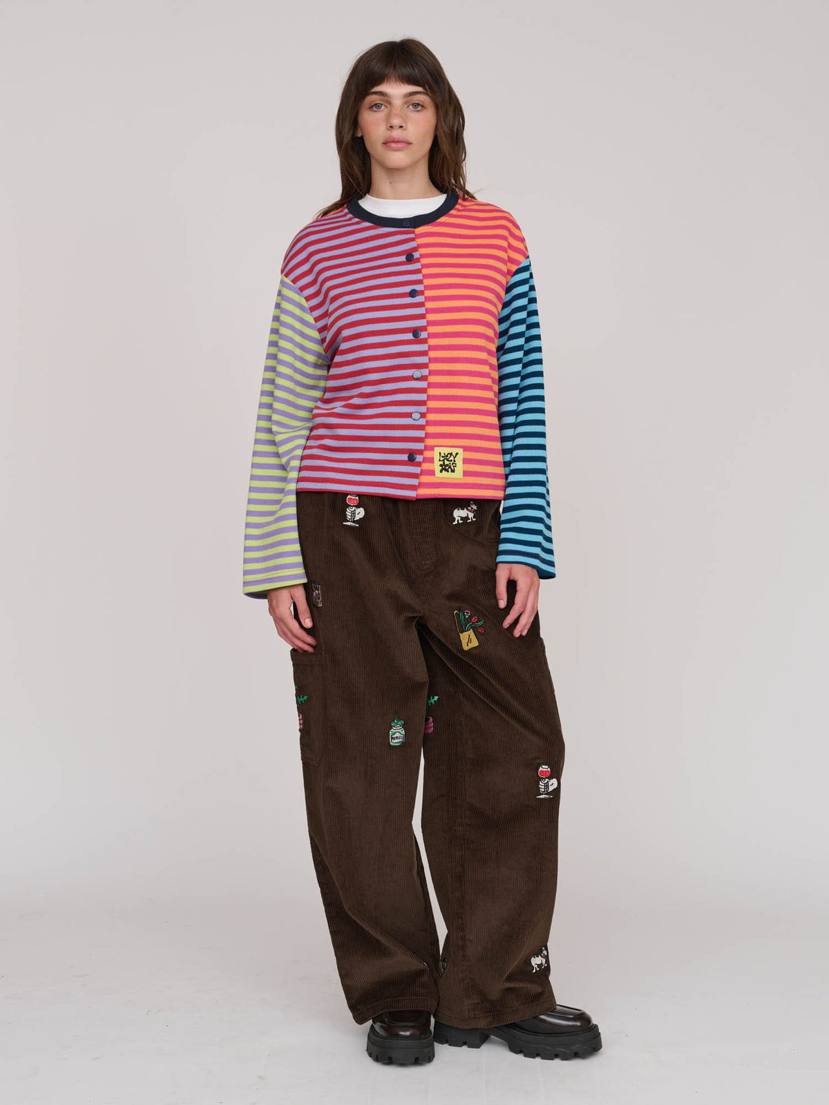 model:Molly wears size S and is 5’ 7”