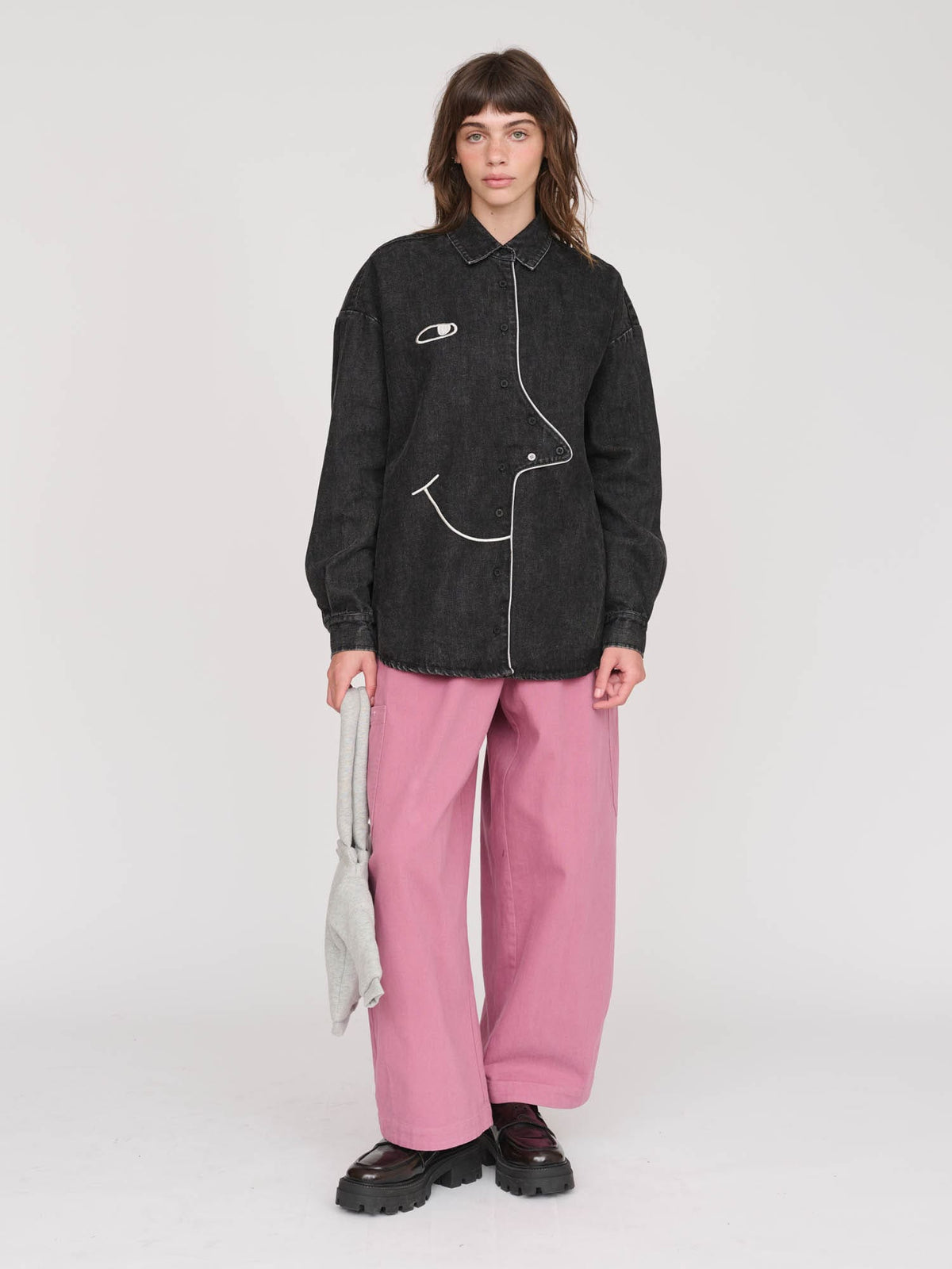 model:Molly wears size S and is 5’ 7”