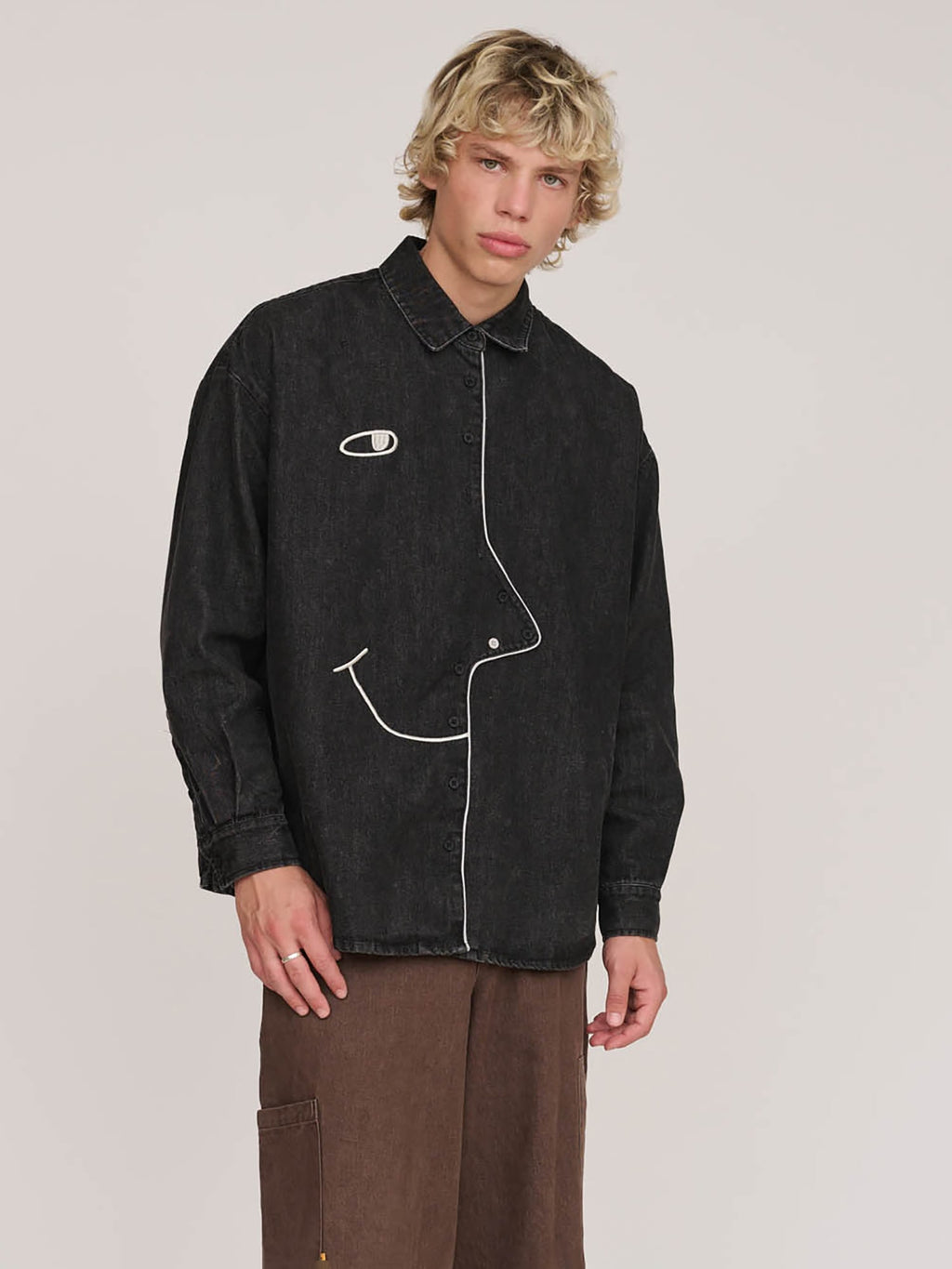 model:Max wears size L and is 6’1”, Collection-men-landing, collection-men-new-in-1, collection-men, collection-mens-shirts