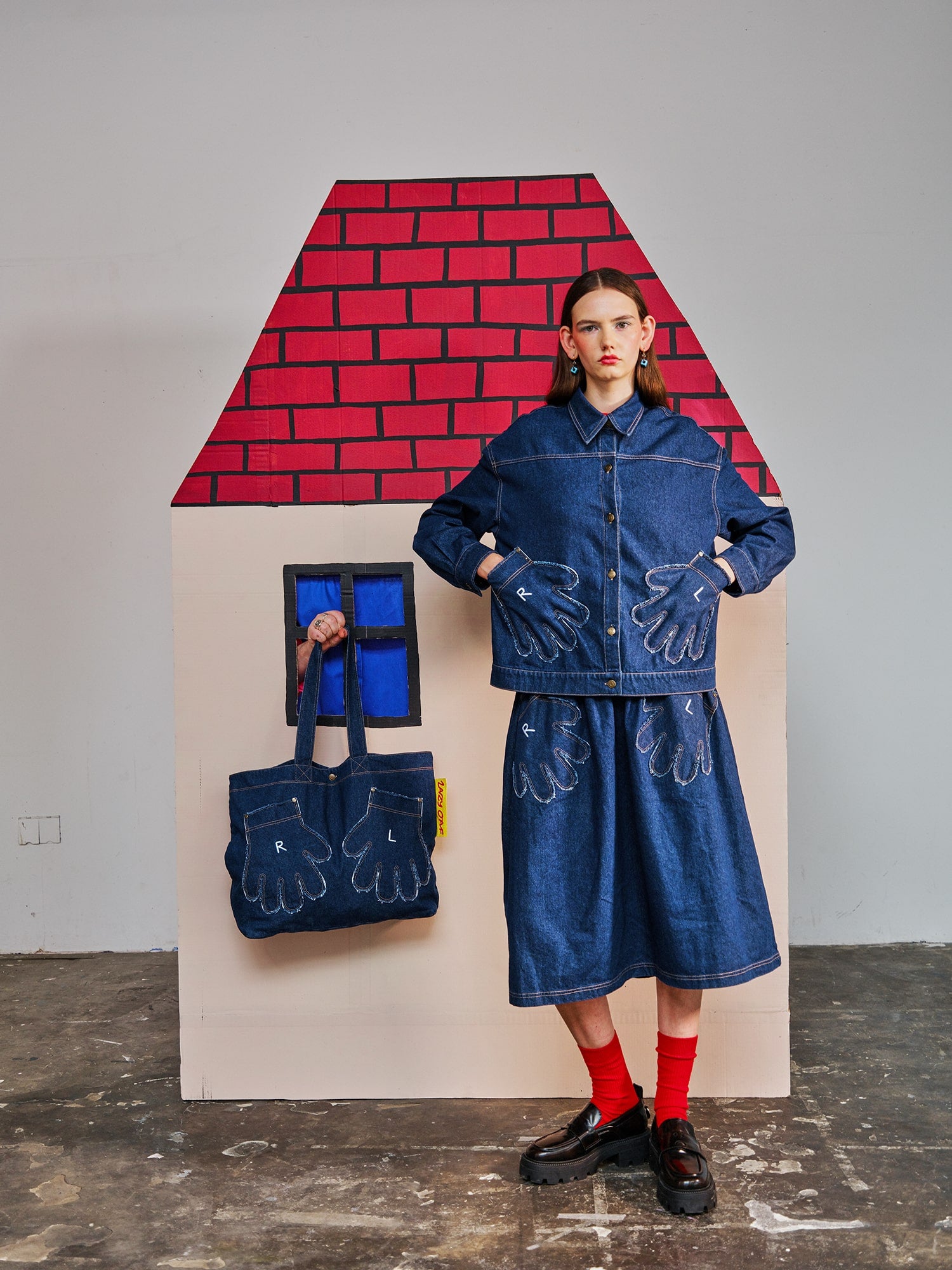 Out Of Hand Denim Jacket – Lazy Oaf