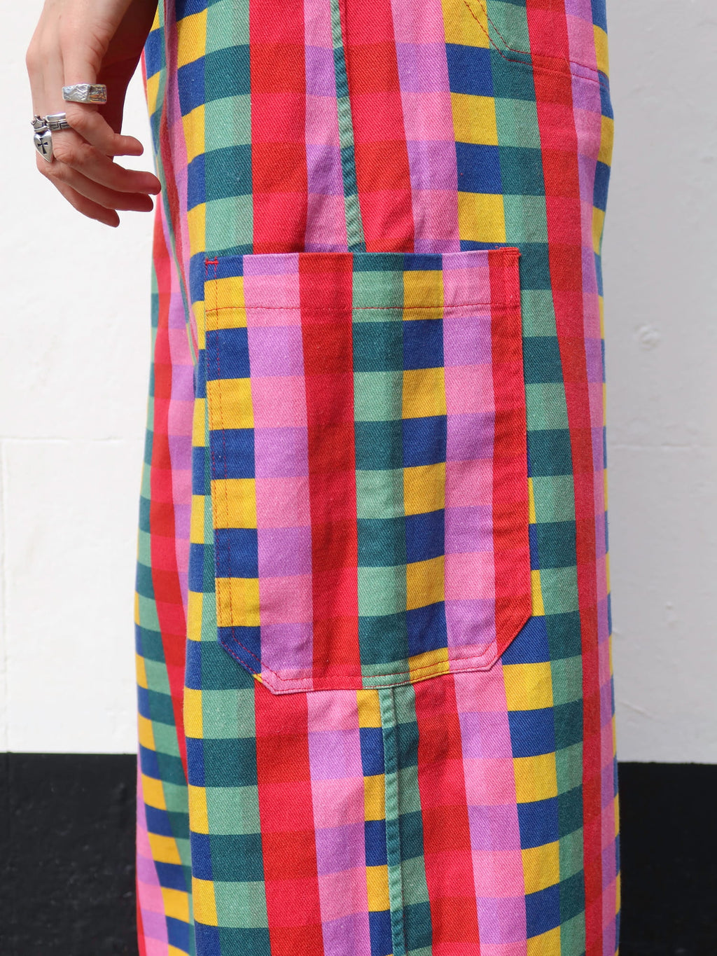 Reversible Bright Bev Barrel Trousers