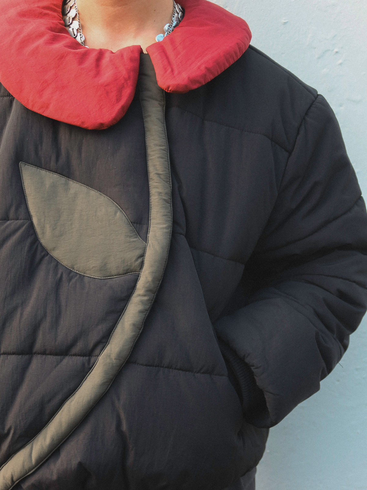 Flower Quilted Coat