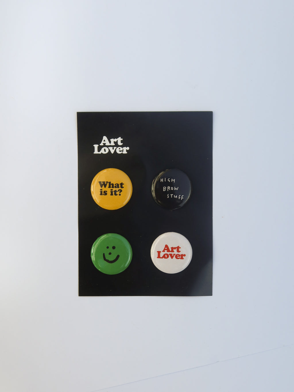 Art Lover Badge Set