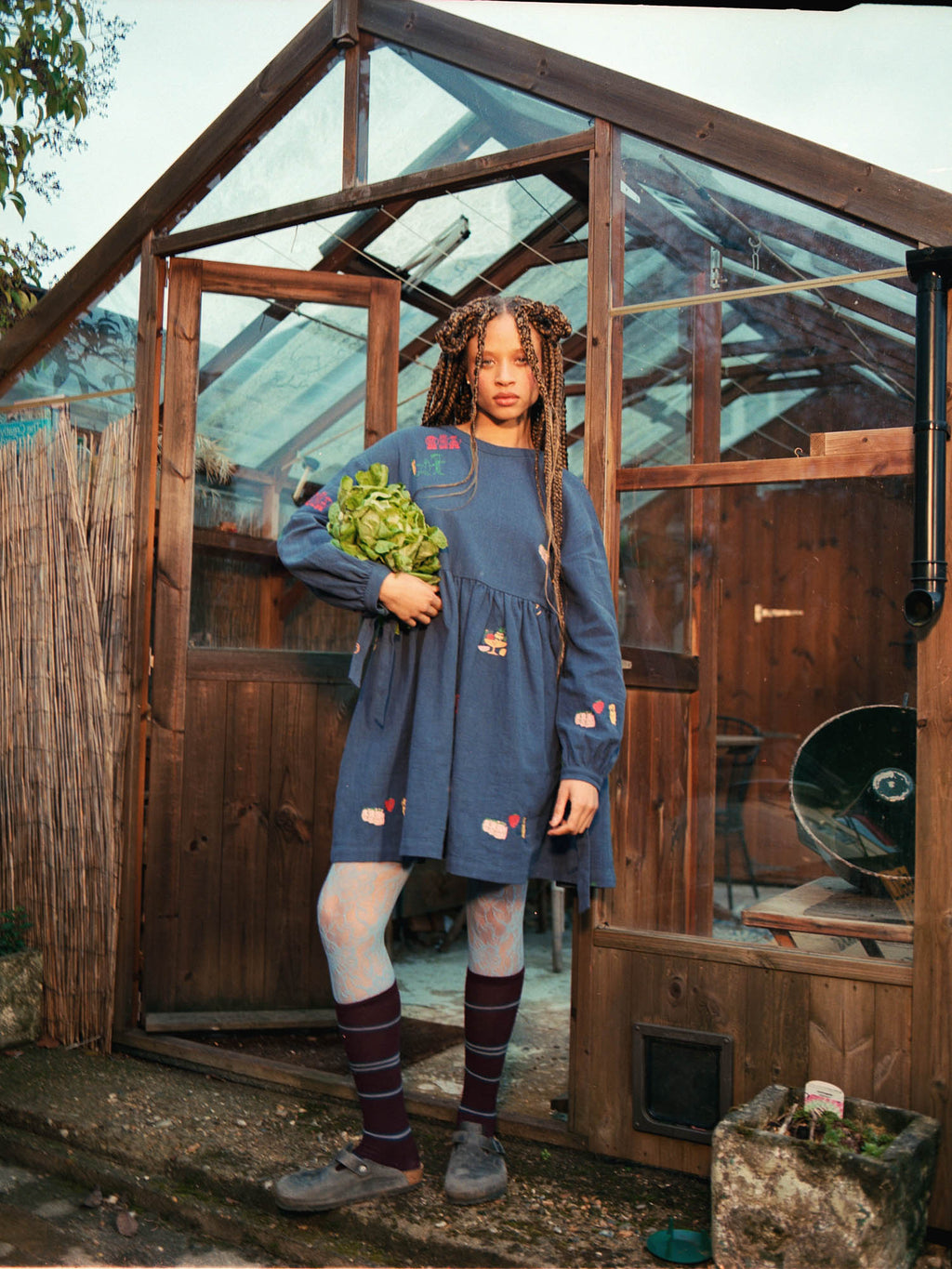 Hello Good Morning Smock Dress – Lazy Oaf