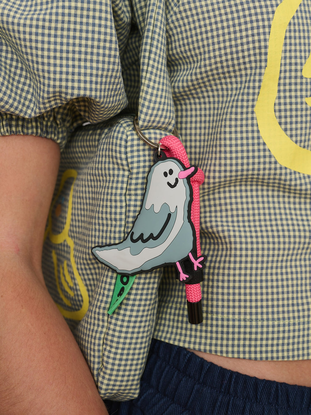 Pigeon Keyring