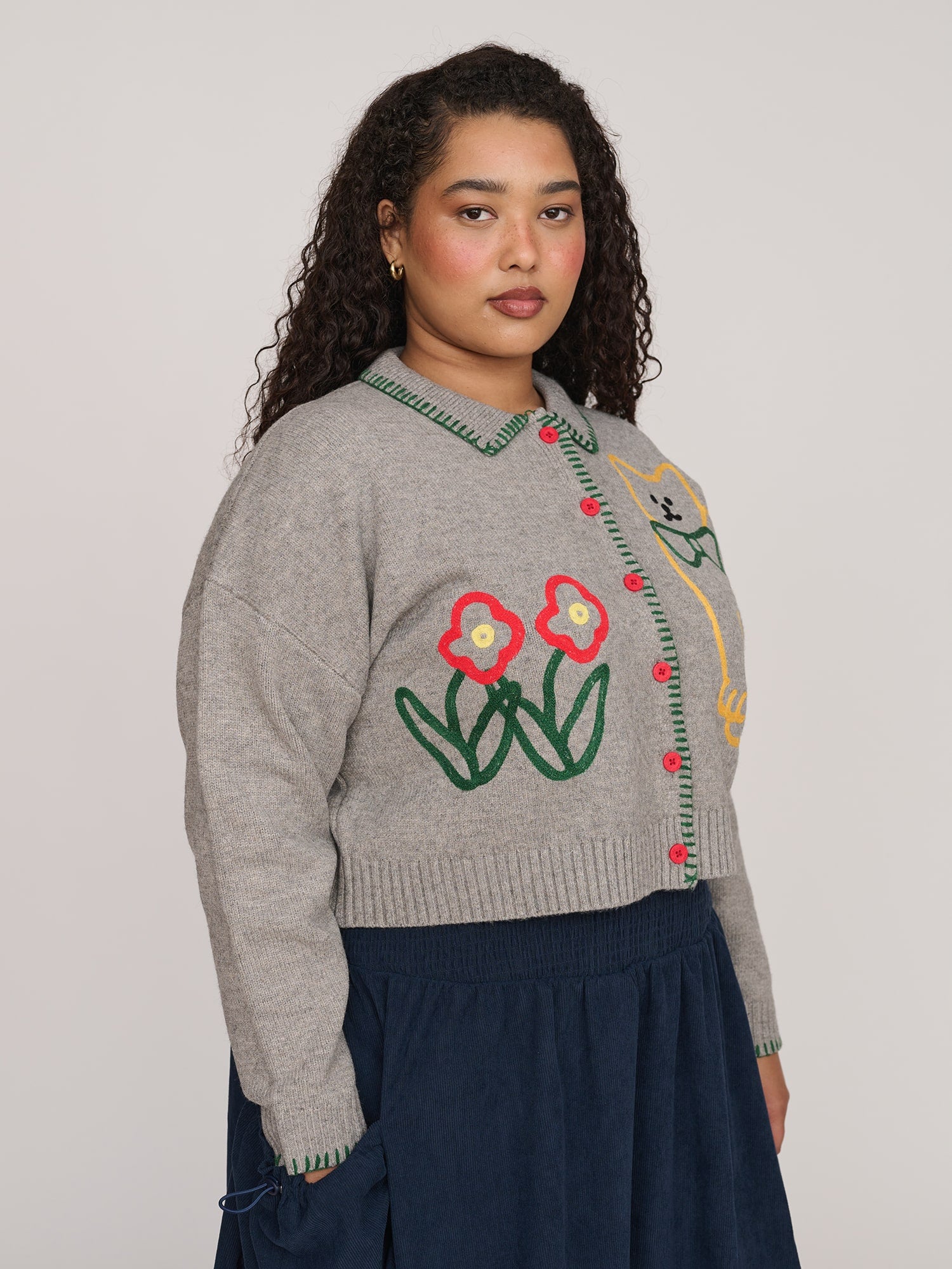 Smart Boy Button Up Cardigan – Lazy Oaf