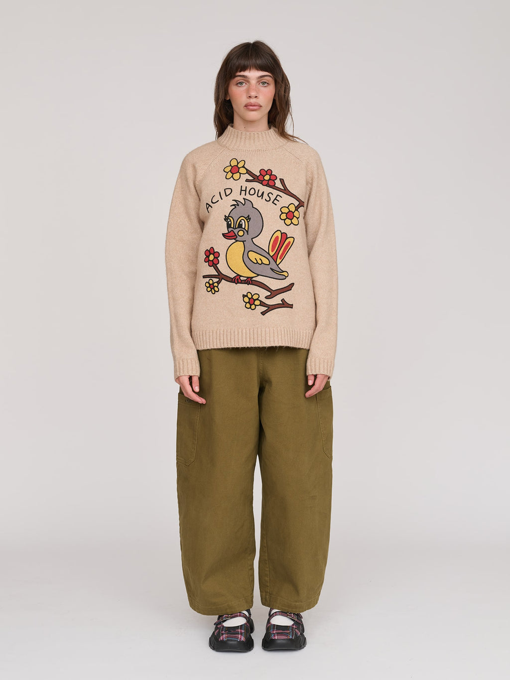 model:Molly wears size S and is 5’ 7”