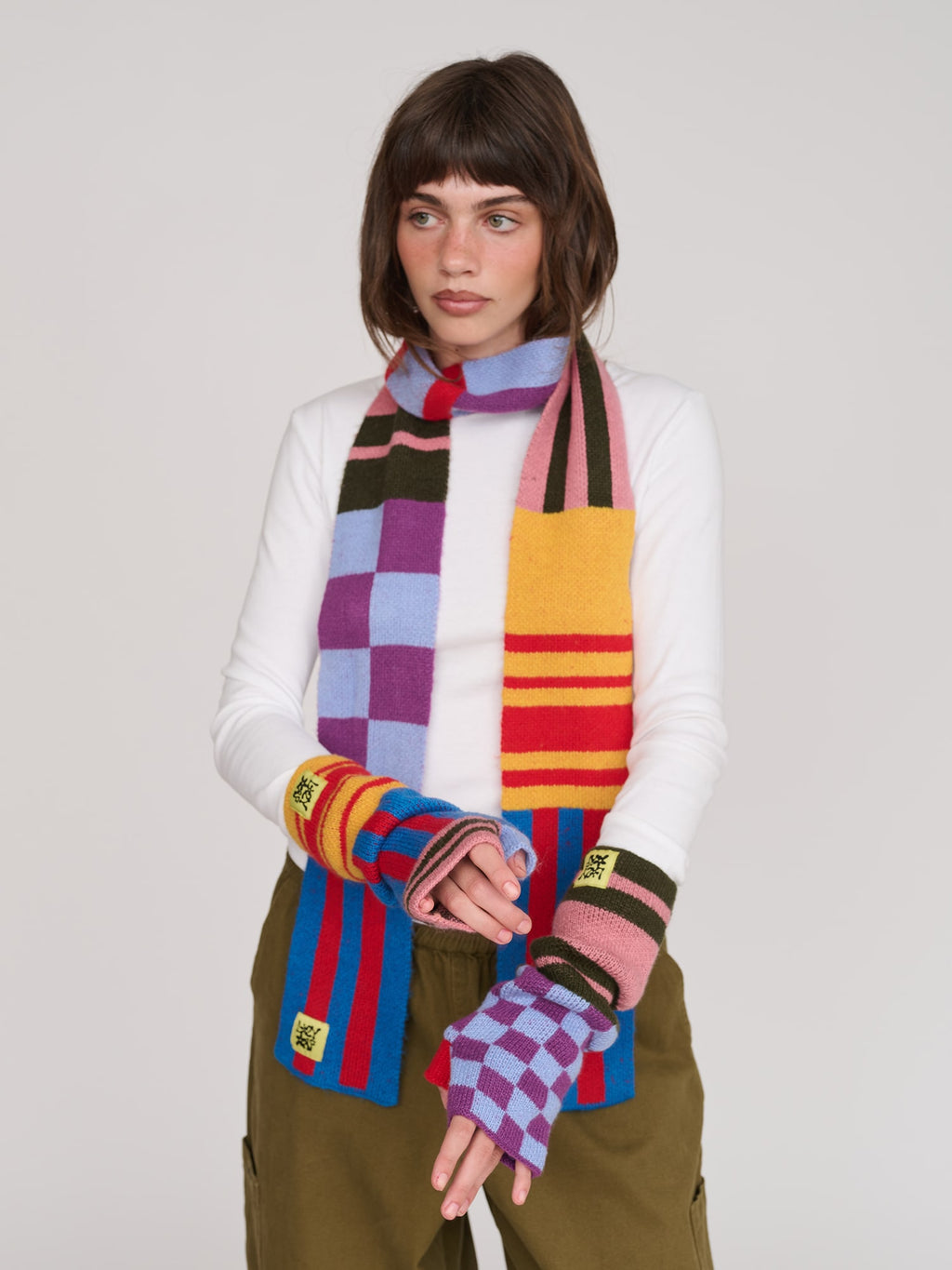 Mash Up Wrist Warmers