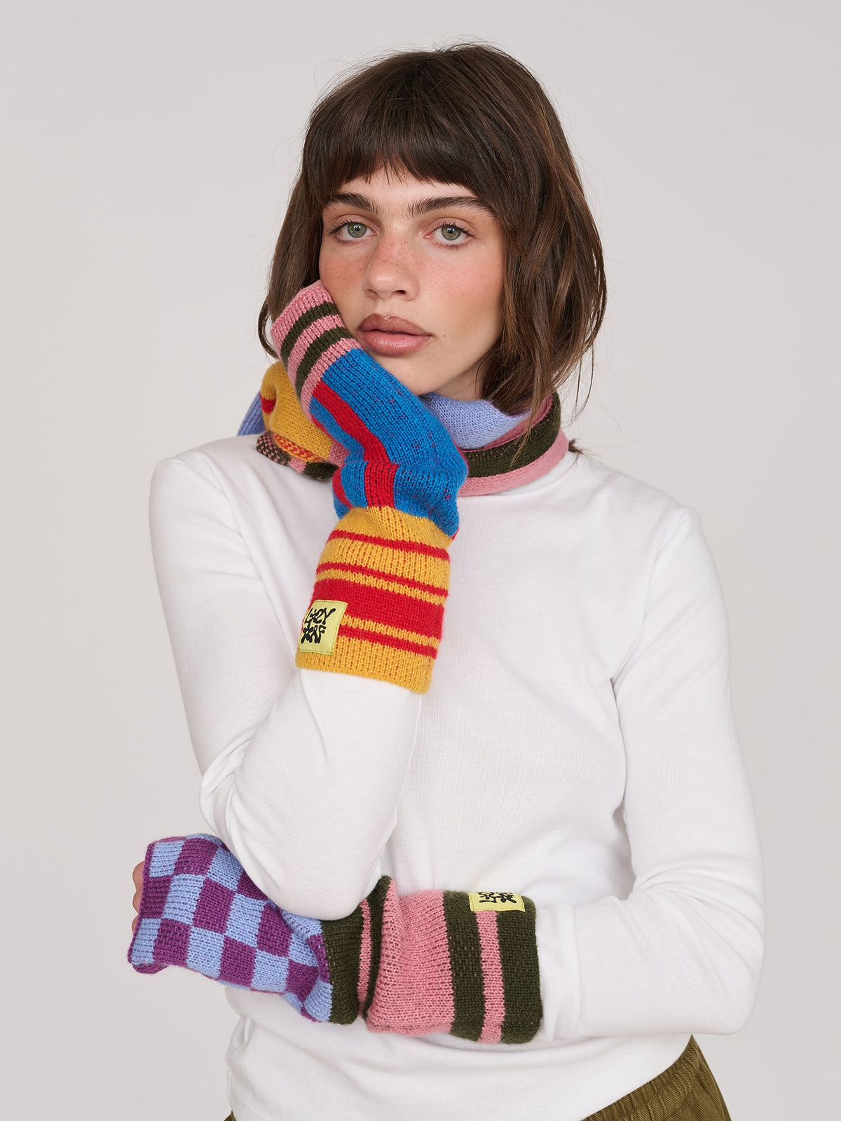 Mash Up Wrist Warmers