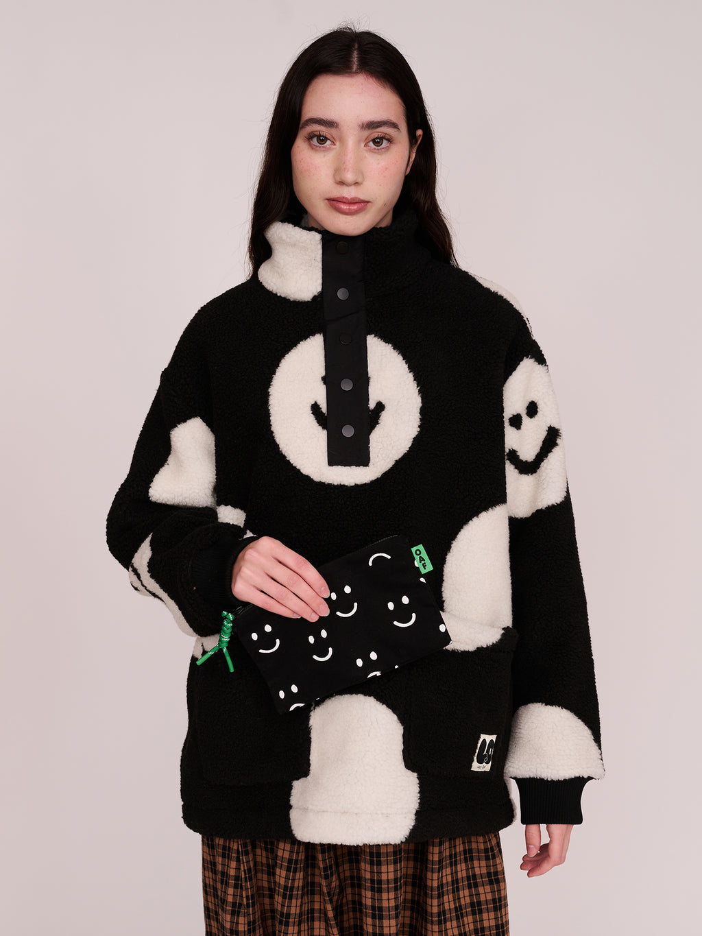 Happy Sad Canvas Pouches