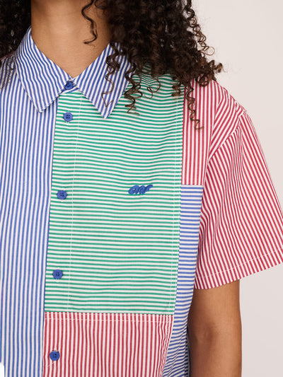 Panelled Boxy Shirt