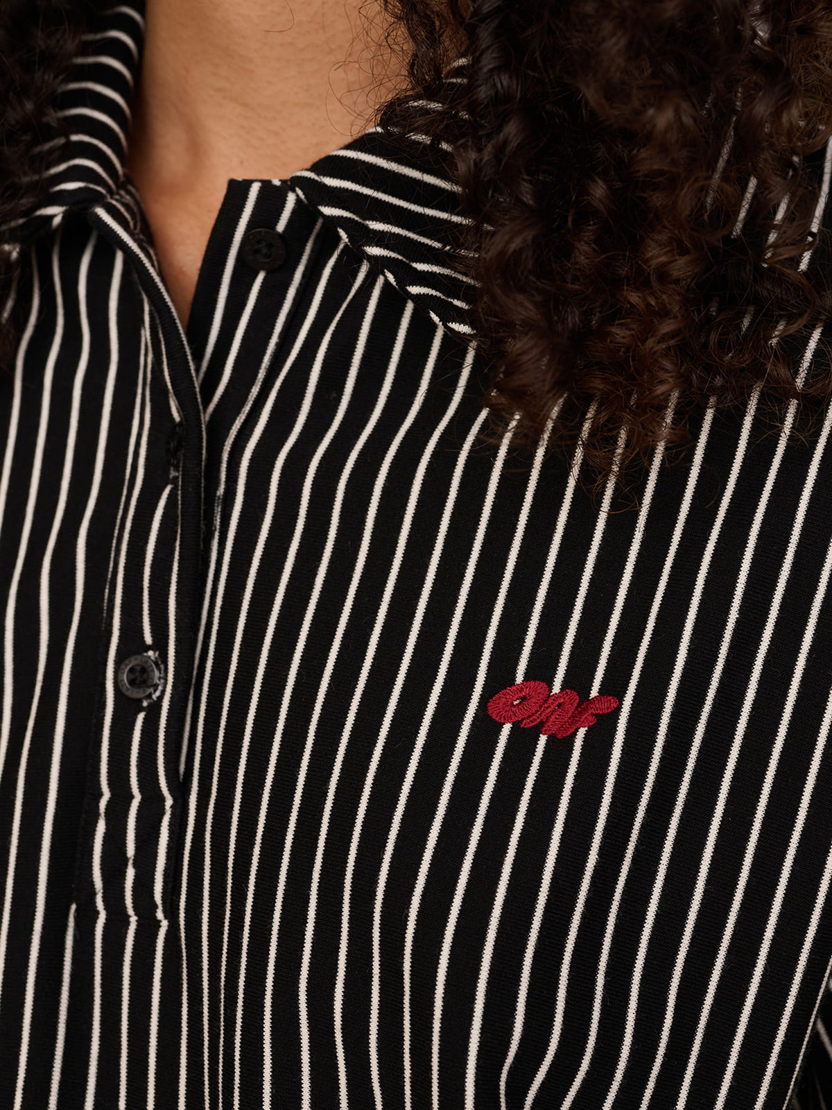Stripey Sweat Mini Dress