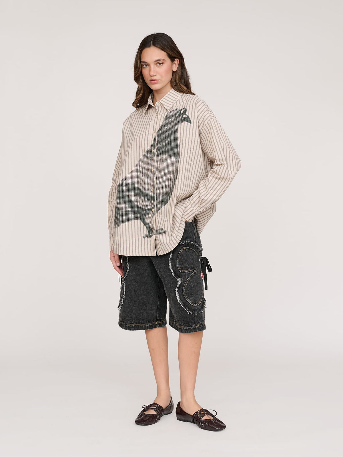 model:Azul wears size S and is 5’8”