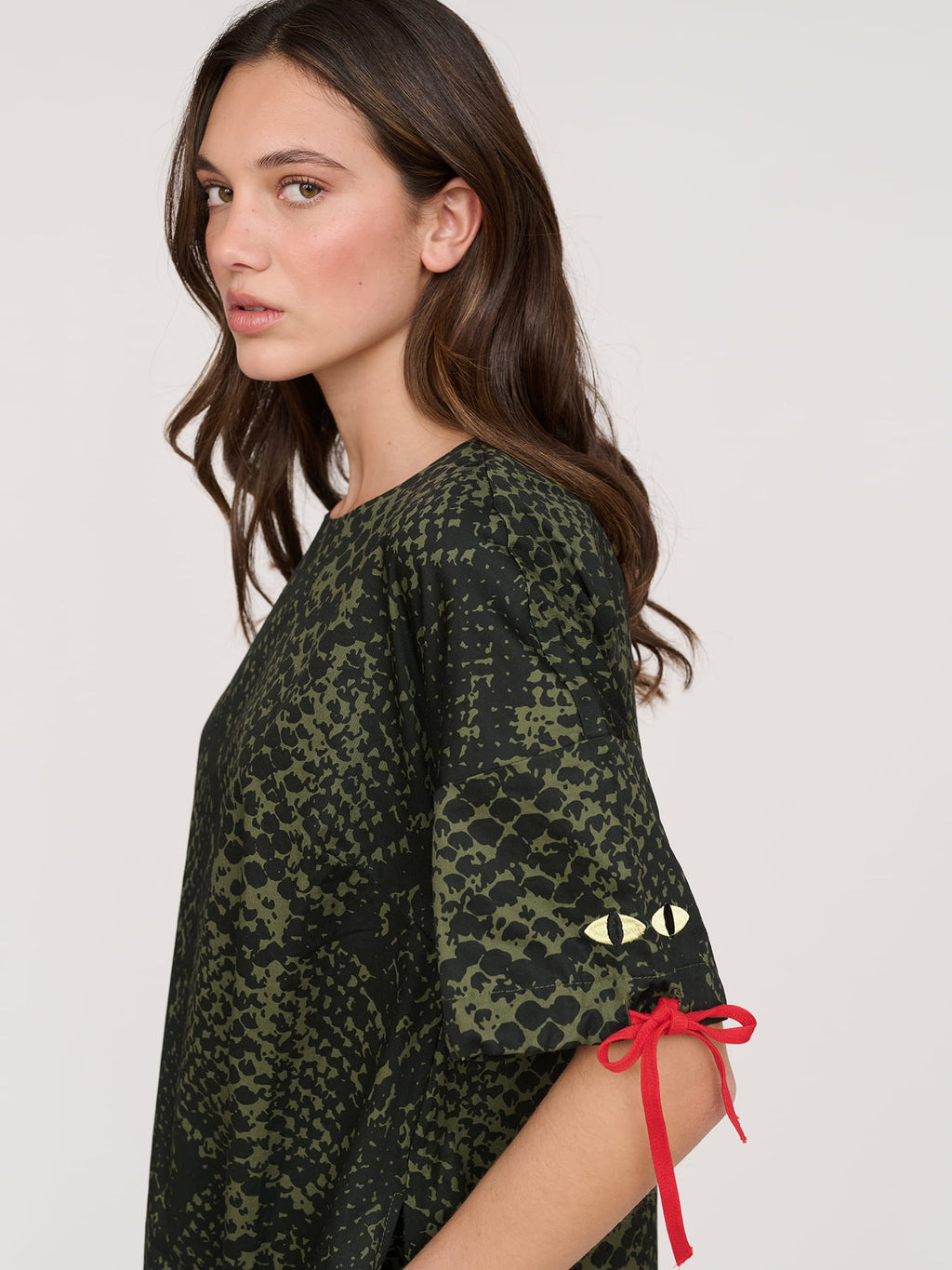 model:Azul wears size S and is 5’8”,  collection-stand-out-styles