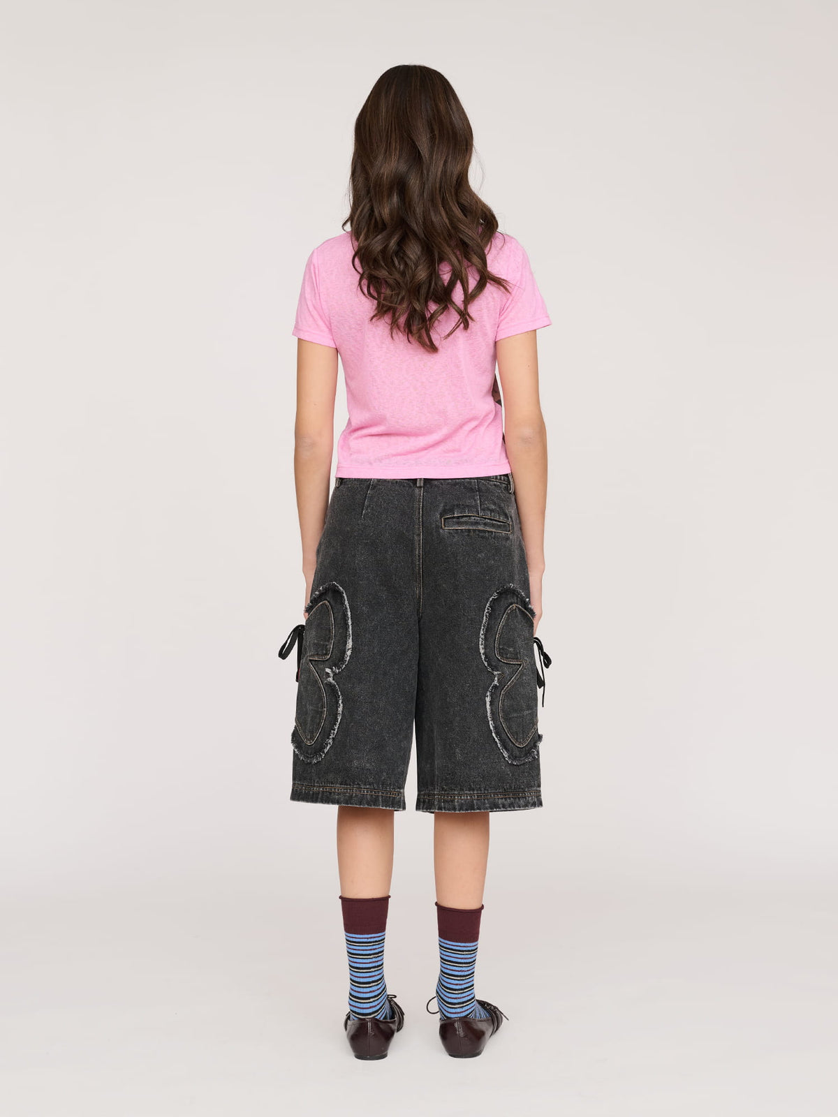 model:Azul wears size S and is 5’8”