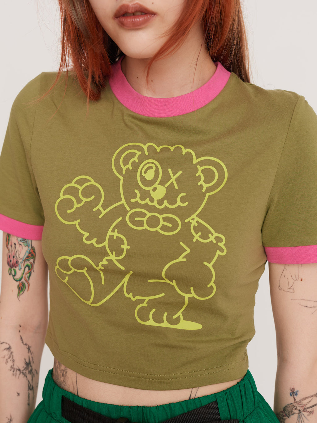 Grin And Bear It Fitted Tee