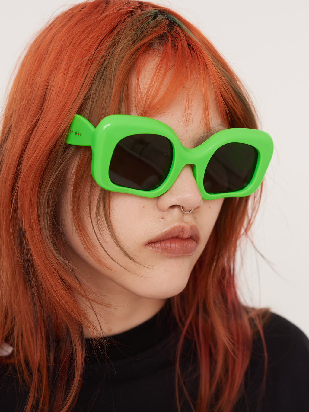 LO X Yuma Labs Green Eyed Monster Sunglasses